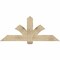 Ekena Millwork Redmond Rough Sawn Timber Gable Bracket, Douglas Fir, 60"W x 25"H x 2"D x 6"F, 10/12 Pitch GBW060X25X0206RED00RDF - alternate 1